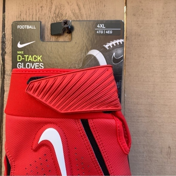 Nike D-Tack 6.0 Demolition Lineman  Football Gloves / 4XL - NWT - D56 - Picture 3 of 5